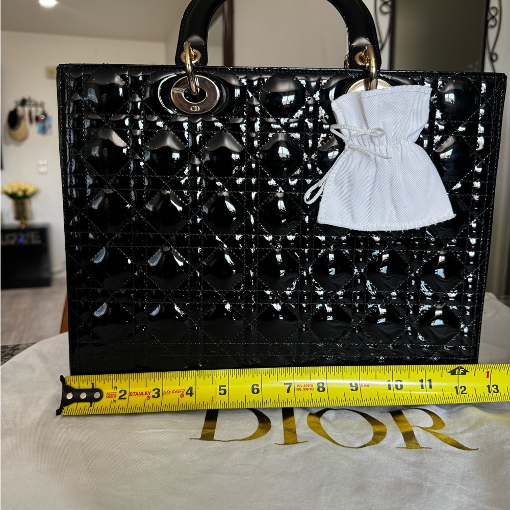 Lady Dior L Calfs kin - Picture 10 of 16